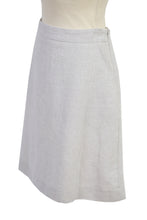 Load image into Gallery viewer, Natural Linen A Line Skirt