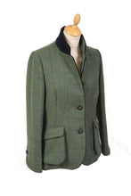 Load image into Gallery viewer, Lake Tweed Field Green Coat