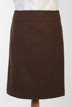 Load image into Gallery viewer, Brown Wool Skirt