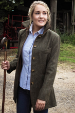 Load image into Gallery viewer, Lincoln Green Herringbone Pure Wool Jacket