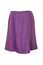 Load image into Gallery viewer, Celia | Bright pink herringbone A line skirt