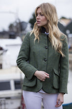 Load image into Gallery viewer, Lake Tweed Field Green Coat
