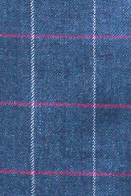 Load image into Gallery viewer, Norfolk | Ladies Blue Check Linen Skirt