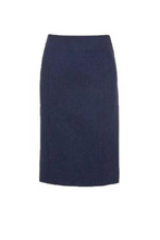 Load image into Gallery viewer, Letty Straight Blue Skirt