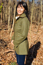 Load image into Gallery viewer, Lincoln Green Herringbone Pure Wool Jacket