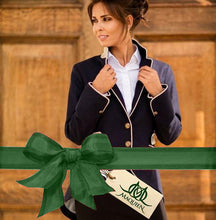 Load image into Gallery viewer, Lady O Navy with Cream Jacket