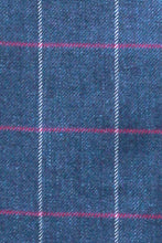 Load image into Gallery viewer, Norfolk | Ladies Blue Check Linen Skirt
